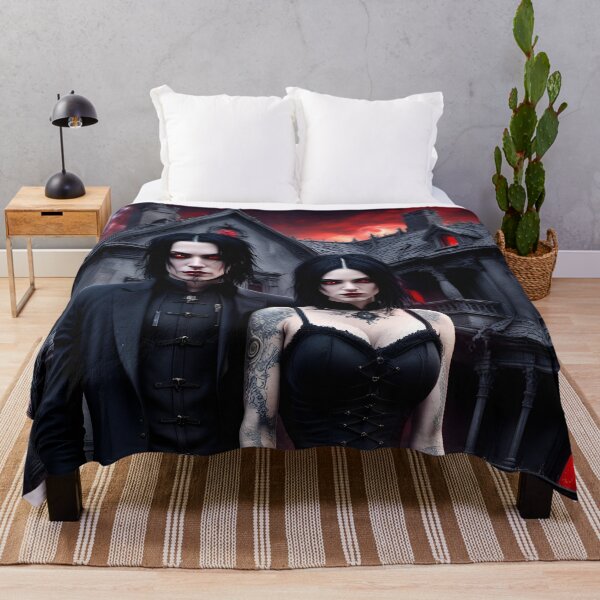 Item preview, Vampire  couple, gothic love designed and sold by GothicRubette.