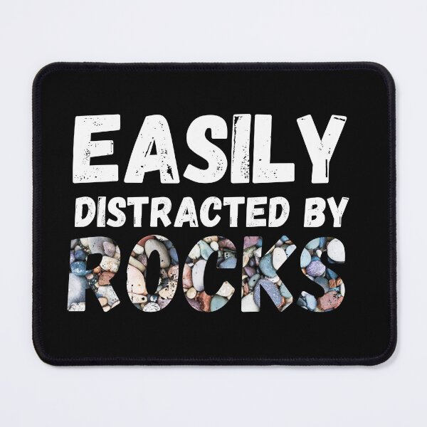 Item preview, easily distracted by maps , Rock Geology Earth Scientists Geologists Mineral Collectors designed and sold by Micro-dose.