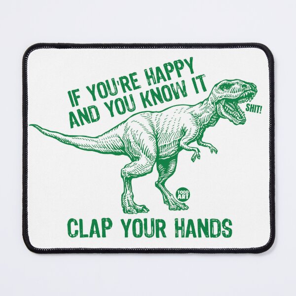 Item preview, CLAP YOUR HANDS T REX designed and sold by TODD GOLDMAN.