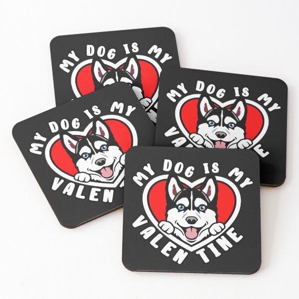 Item preview, My Husky Dog Is My Valentine designed and sold by TheAnimalZ00.