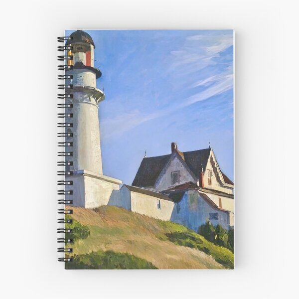 Item preview, the lighthouse at two ights edward hopper painting designed and sold by Amy-Hamilton.