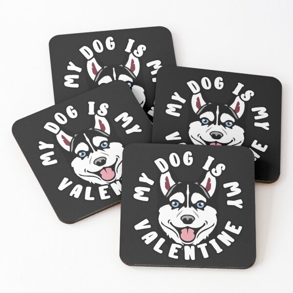 Item preview, My Husky Dog Is My Valentine designed and sold by TheAnimalZ00.
