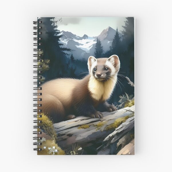 Item preview, Marten animal art designed and sold by RubisLeaf.