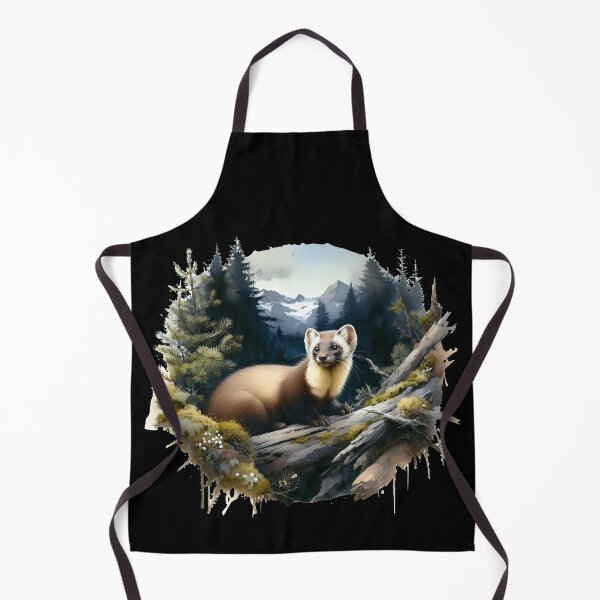 Item preview, Marten animal art designed and sold by RubisLeaf.