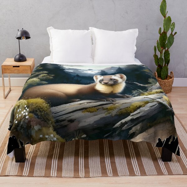 Item preview, Marten animal art designed and sold by RubisLeaf.