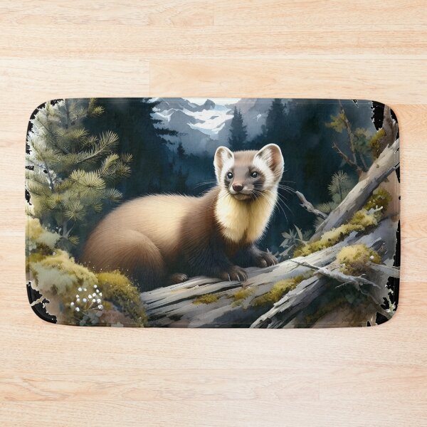Item preview, Marten animal art designed and sold by RubisLeaf.