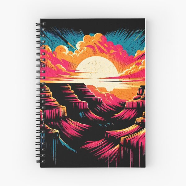 Item preview, Grand Canyon Retro Sunset Design designed and sold by RedDesignSyc.