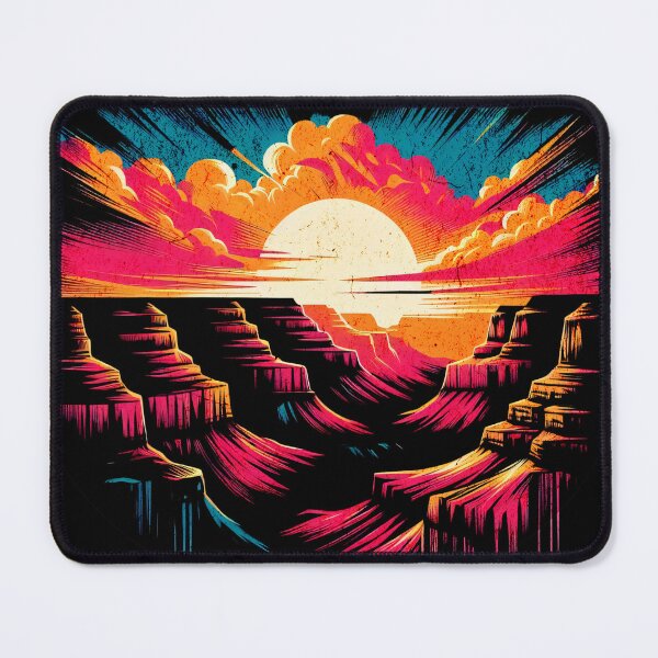 Item preview, Grand Canyon Retro Sunset Design designed and sold by RedDesignSyc.