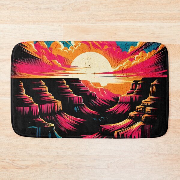 Item preview, Grand Canyon Retro Sunset Design designed and sold by RedDesignSyc.