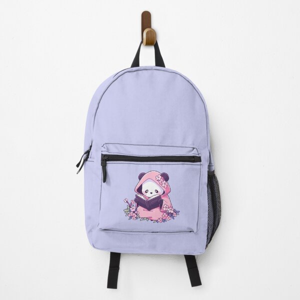 Item preview, Panda Reading A Book With Flowers designed and sold by SweetClicks123.