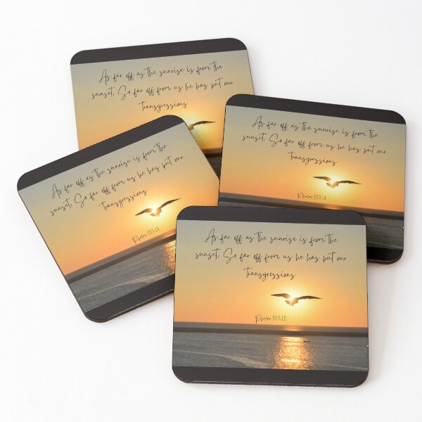 Item preview, Forgiveness Encouragement Ps 103:12 designed and sold by CassLinDesigns.