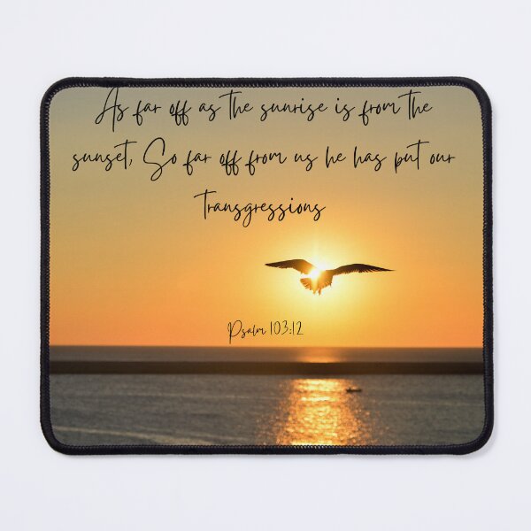 Item preview, Forgiveness Encouragement Ps 103:12 designed and sold by CassLinDesigns.