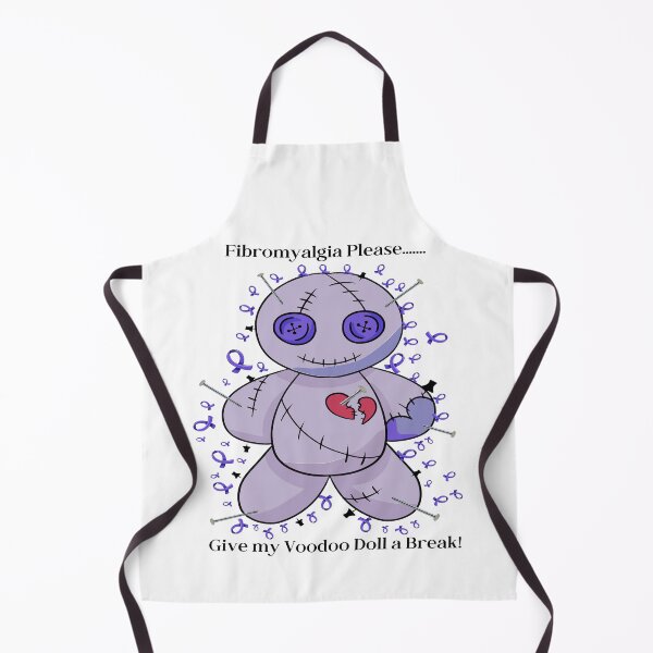 Item preview, Fibromyalgia Please give my voodoo doll a break!!! designed and sold by CraftyCoderChic.