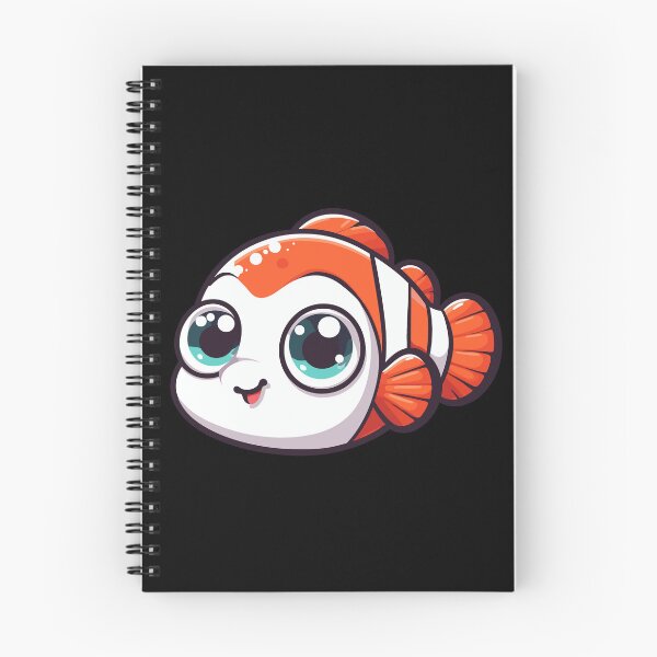 Item preview, Cute Vectoral Clownfish Face designed and sold by ArtfulWeave.