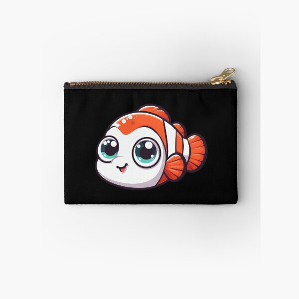 Item preview, Cute Vectoral Clownfish Face designed and sold by ArtfulWeave.