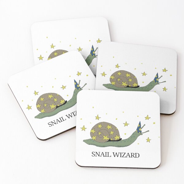 Item preview, Snail wizard designed and sold by Fangirlsleep.