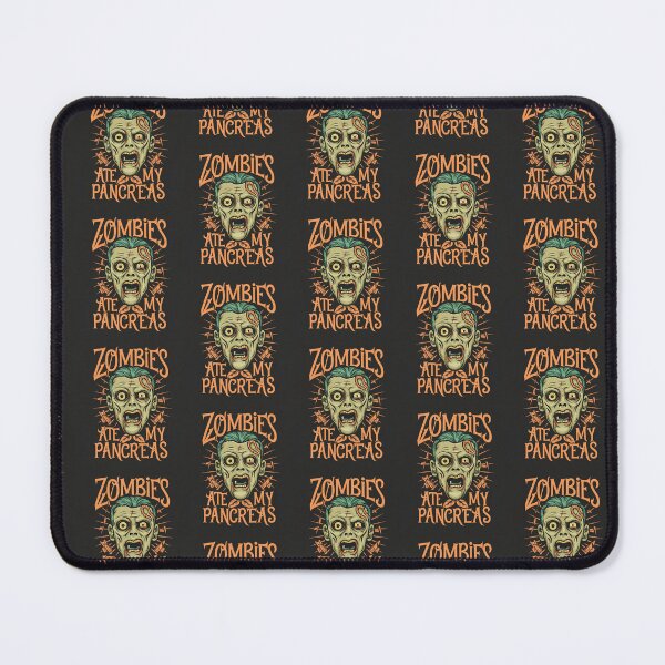 Item preview, Zombies ate my pancreas sticker, T1D Diabetic diabetes awareness, diabetes awareness gift sticker, funny Diabetic gift designed and sold by Footy Frenzy.