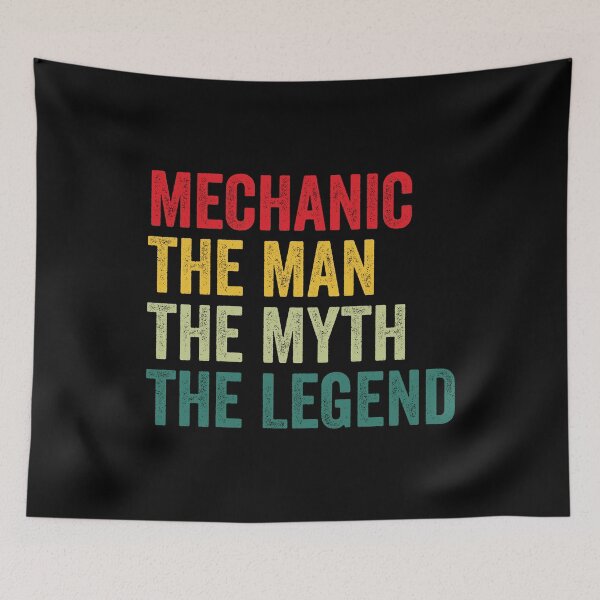 Item preview, Mechanic Mens Gift, Man Myth Mechanic Legend, Funny Mechanic designed and sold by vzrnmichsudops.