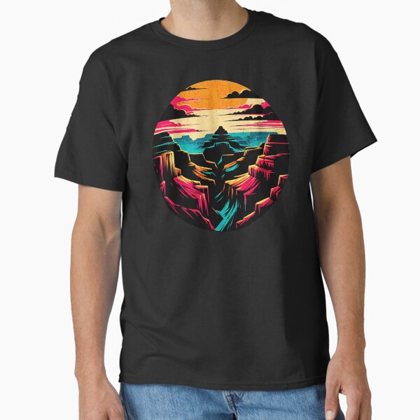 Vista previa del artículo con la obra «Diseño del círculo del Gran Cañón de Arizona», diseñado y vendido por RedDesignSyc.