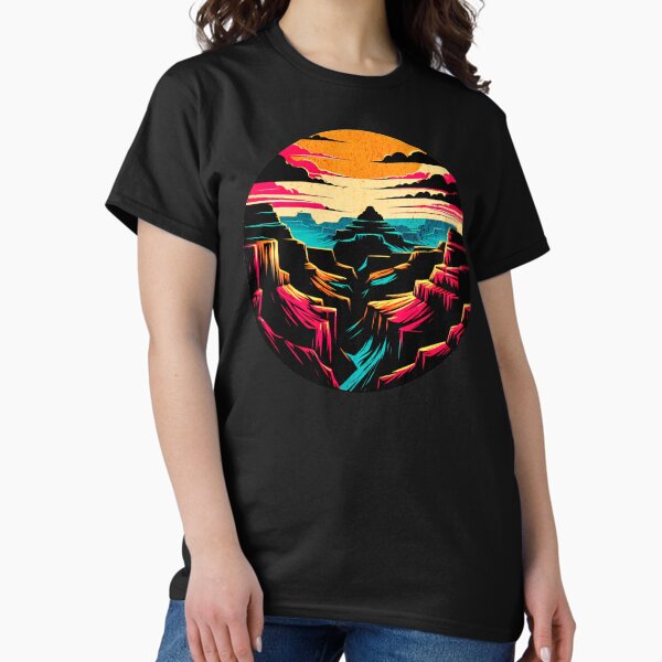 Vista previa del artículo con la obra «Diseño del círculo del Gran Cañón de Arizona», diseñado y vendido por RedDesignSyc.