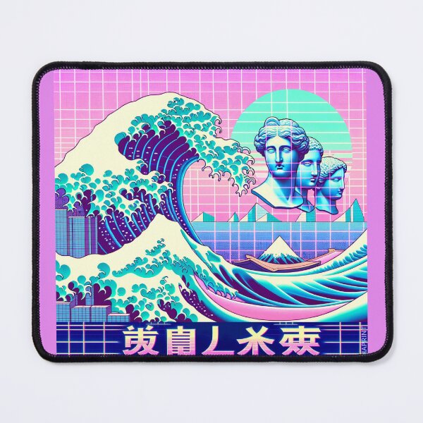 Item preview, GREAT WAWE VAPORWAVE designed and sold by mahaprint.