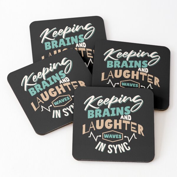 Item preview, Funny Keeping Brains And Laughter Waves In Sync Neuro Icu Nurse Neurology Intensive Care Unit Neuroscience Vintage Style designed and sold by HosvPrint .s.