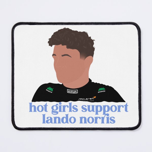 Item preview, Blue Hot Girls Support Lando Norris  designed and sold by formu-ale1.