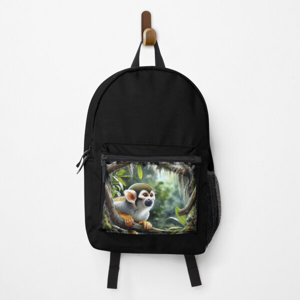 Item preview, Squirrel monkey animal art designed and sold by RubisLeaf.