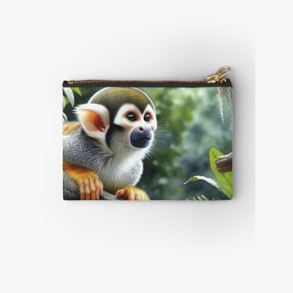 Item preview, Squirrel monkey animal art designed and sold by RubisLeaf.
