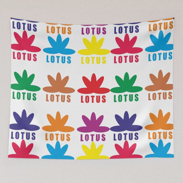 Item preview, colorful lotuses designed and sold by GraphicStyleX.