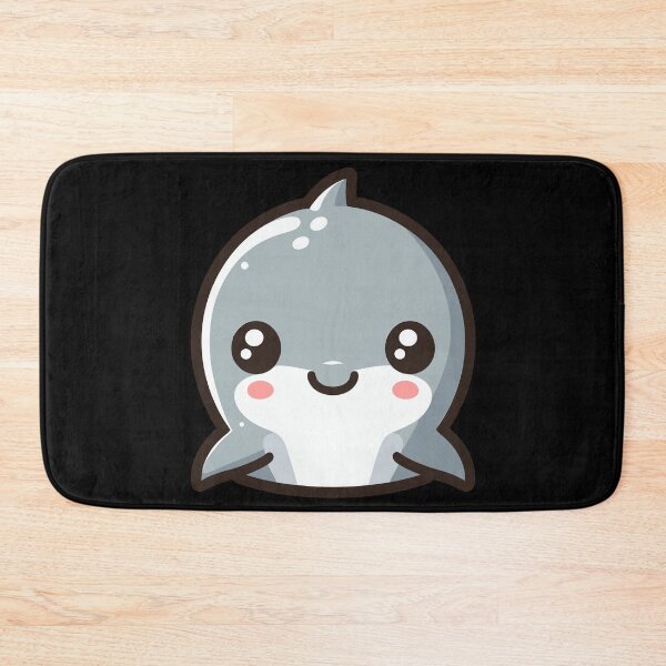 Item preview, Cute Vectoral Dolphin Face designed and sold by ArtfulWeave.