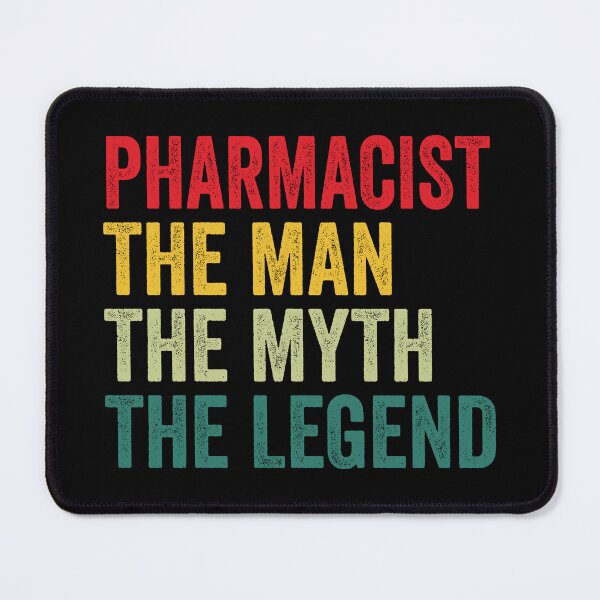 Item preview, Pharmacist Mens Gift, Man Myth Pharmacist Legend, Funny Pharmacist designed and sold by vzrnmichsudops.