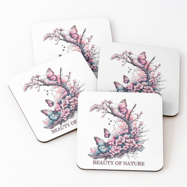 Item preview, Butterfly on Flowers - Beauty of Nature designed and sold by Suwishop.