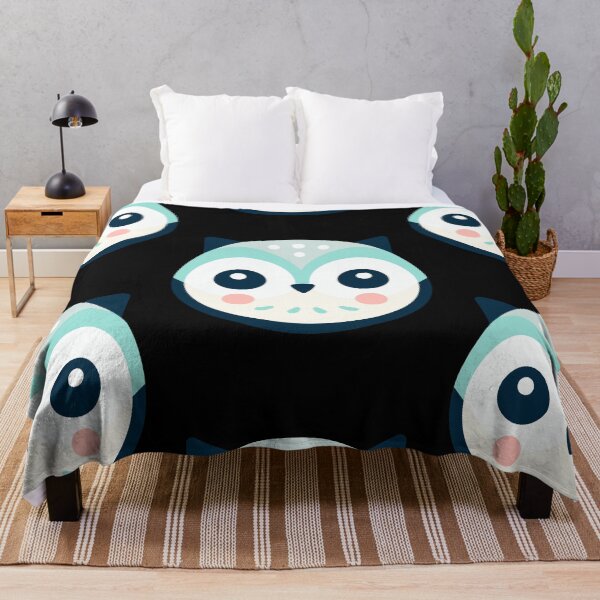 Item preview, Cute Vectoral Owl Face designed and sold by ArtfulWeave.