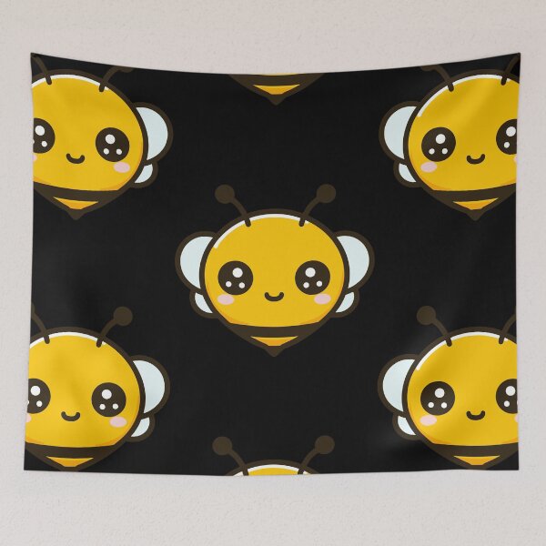 Item preview, Cute Vectoral Bee Face designed and sold by ArtfulWeave.