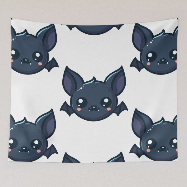 Item preview, Cute Vectoral Bat Face designed and sold by ArtfulWeave.
