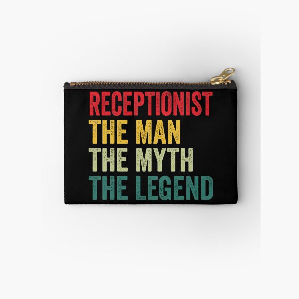 Item preview, Receptionist Mens Gift, Man Myth Receptionist Legend, Funny Receptionist designed and sold by vzrnmichsudops.