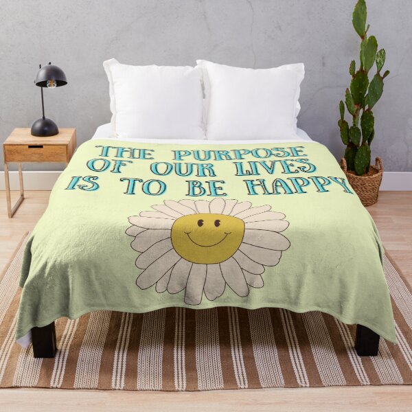 Item preview, The purpose of our lives is to be happy designed and sold by Ruvie07.