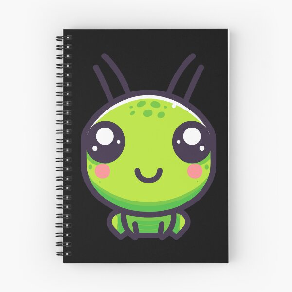 Item preview, Cute Vectoral Grasshopper Face designed and sold by ArtfulWeave.
