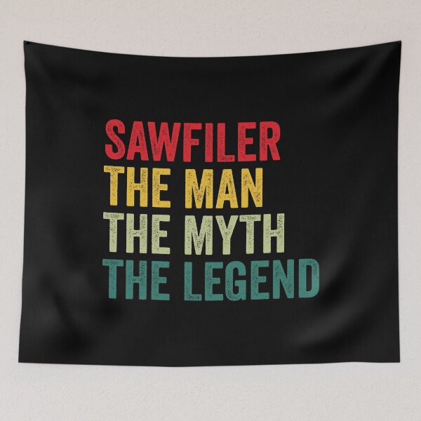 Item preview, Regalo para hombres de Sawfiler, Leyenda de Sawfiler del mito del hombre, Sawfiler divertido designed and sold by vzrnmichsudops.