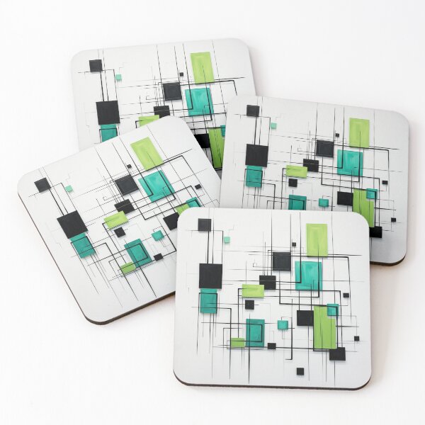 Item preview, Squared shapes designed and sold by Dadziosz.