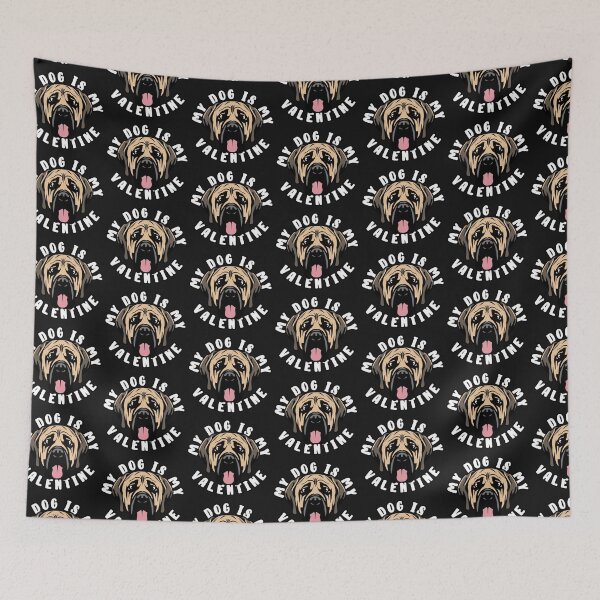 Item preview, My Mastiff Dog Is My Valentine designed and sold by TheAnimalZ00.