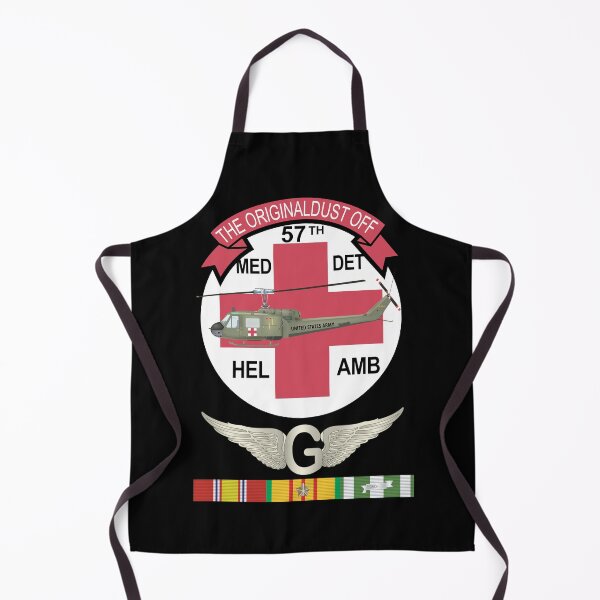 Item preview, Army - 57th Medical Co - Original Dustoff - Vietnam w DoorGunner Wings w VN SVC X 300 designed and sold by Military Insignia Products.