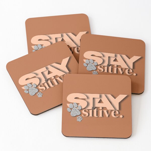 Item preview, Stay PAWsitive designed and sold by YvaineDesign.