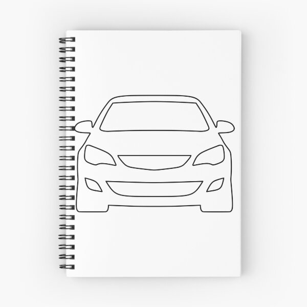 Item preview, Opel Vauxhal Holden Astra J 2009-2015 black lines designed and sold by EdimDesign.