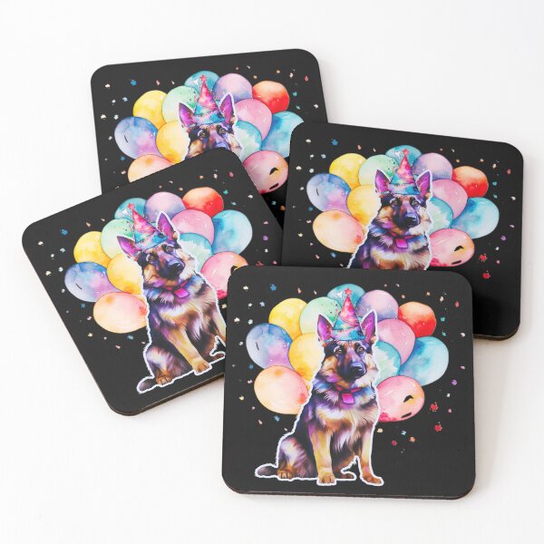 Item preview, Party Paws: German Shepherd Celebration designed and sold by s-n-s-designs.