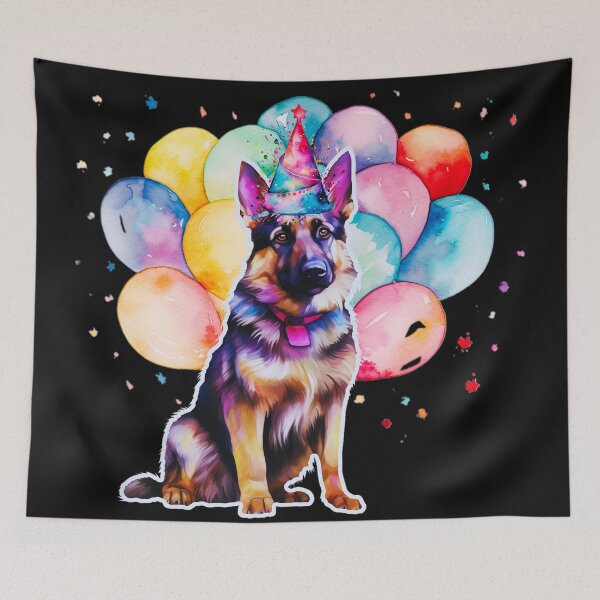 Item preview, Party Paws: German Shepherd Celebration designed and sold by s-n-s-designs.