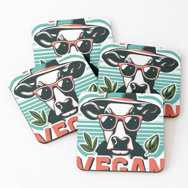 Item preview, I'm Vegan Funny Cow Veganism  designed and sold by KitonicTees.
