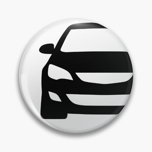 Item preview, Opel Vauxhal Holden Astra J 2009-2015 black silhouette designed and sold by EdimDesign.
