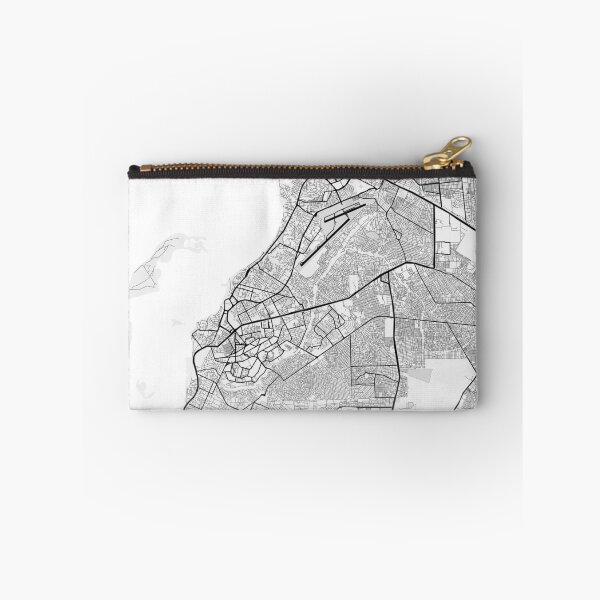 Item preview, Luanda Street Map designed and sold by feether-store.